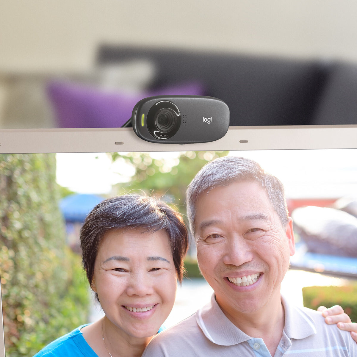 Logitech C310 HD webcam 5 MP 1280 x 720 pixel USB Sort