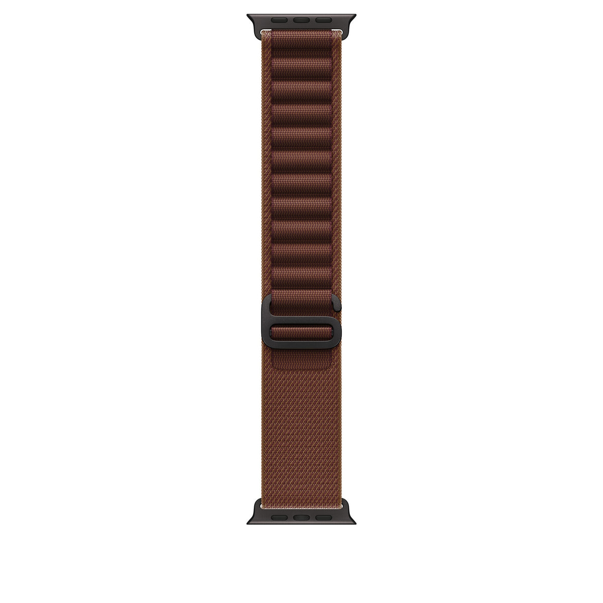 Apple Alpine Loop i bordeaux, 49 mm - medium - sort titanium