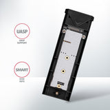 Axagon EEM2-UB2 drevkabinet SSD kabinet Sort M.2
