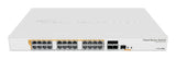 Mikrotik CRS328-24P-4S+RM netværksswitch Administreret L2/L3 Gigabit Ethernet (10/100/1000) Strøm over Ethernet (PoE) 1U Hvid