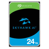 Seagate SkyHawk AI harddisk 24 TB 7200 rpm 512 MB 3.5" Serial ATA III