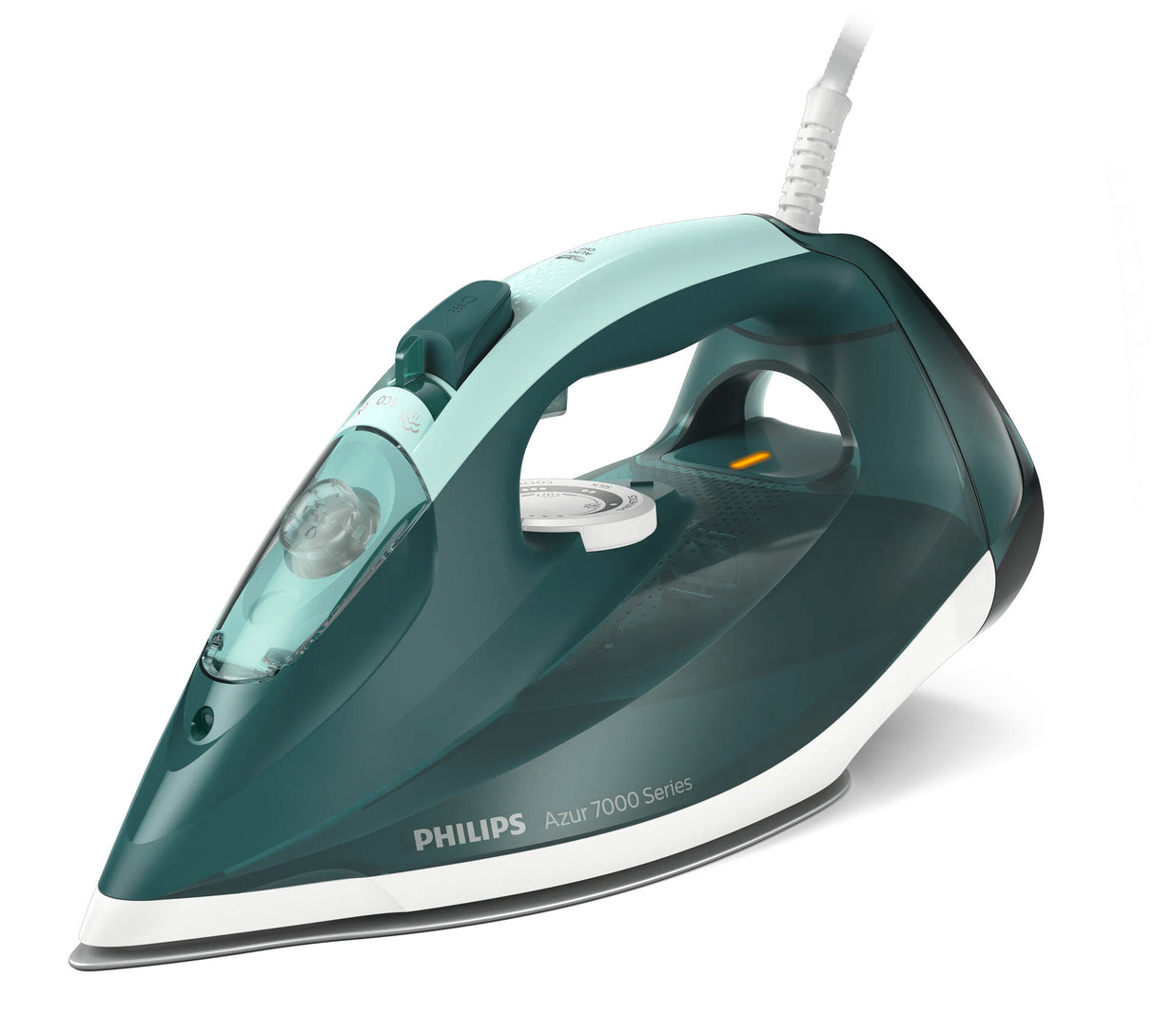 Philips 7000 series DST7031/70 strygejern Dampstrygejern SteamGlide Plus strygesål 2800 W Grøn, Mintfarve