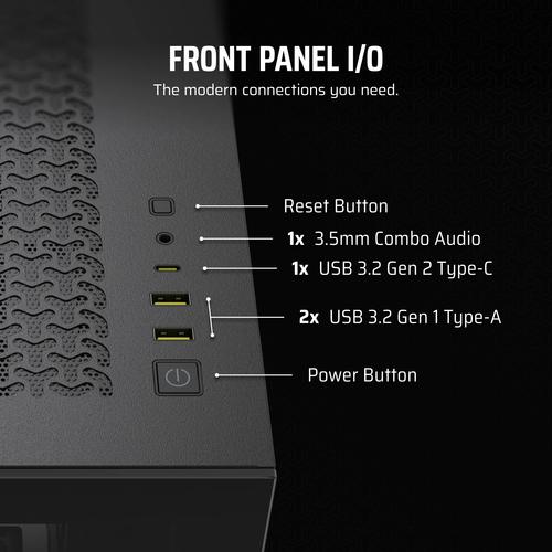 Corsair 3500X Midi Tower Black