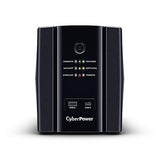 CyberPower UT1500EG UPS-enhed Interaktivt indgangsstik 1,5 kVA 900 W 4 AC stikkontakt(er)