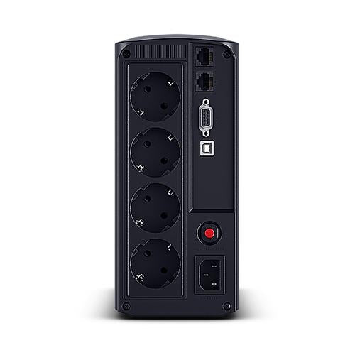 CyberPower VP1000ELCD uninterruptible power supply (UPS) Line-Interactive 1 kVA 550 W 4 AC outlet(s)