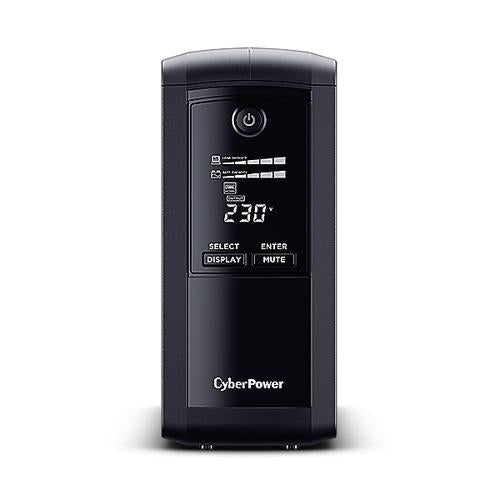 CyberPower VP1000ELCD uninterruptible power supply (UPS) Line-Interactive 1 kVA 550 W 4 AC outlet(s)