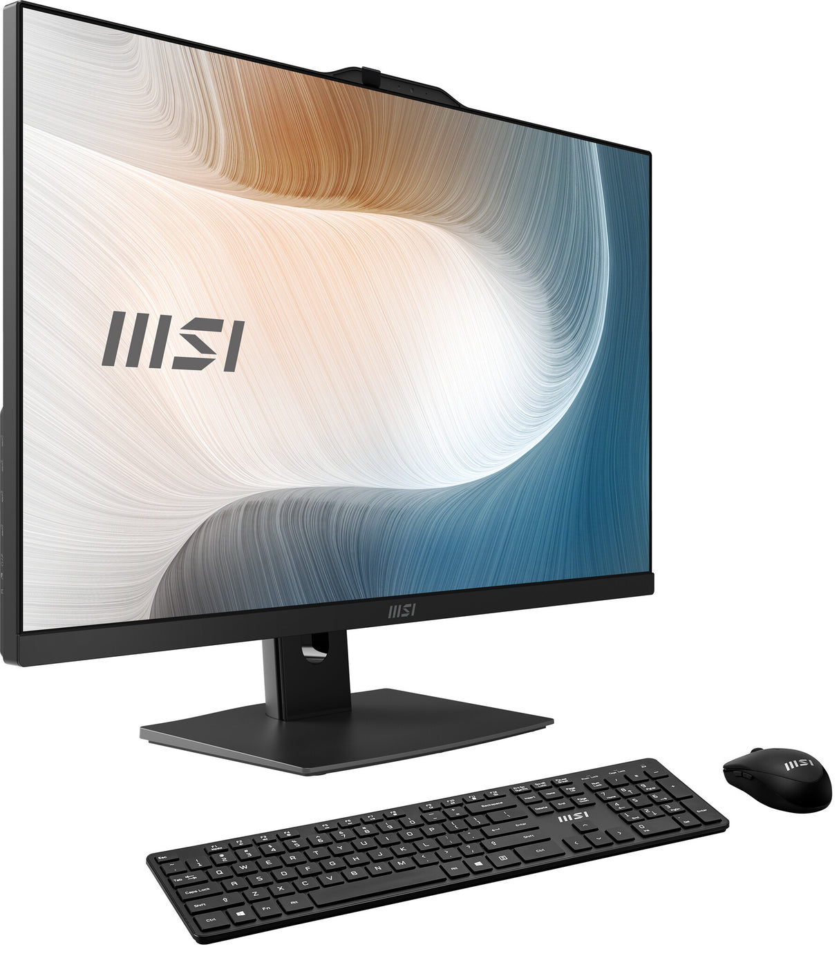 MSI Modern AM272P 1M-1293XEU All-in-One PC Intel Core 5 120U 68,6 cm (27") 1920 x 1080 pixel 16 GB DDR5-SDRAM 512 GB SSD Wi-Fi 6E (802.11ax) Sort