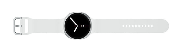 Samsung Galaxy Watch 8 3,81 cm (1.5") AMOLED 44 mm Digital 480 x 480 pixel Berøringsskærm Sølv Wi-Fi GPS (satellit)