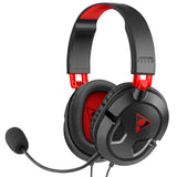 Turtle Beach Recon 50 Headset Ledningsført Spil Sort, Rød