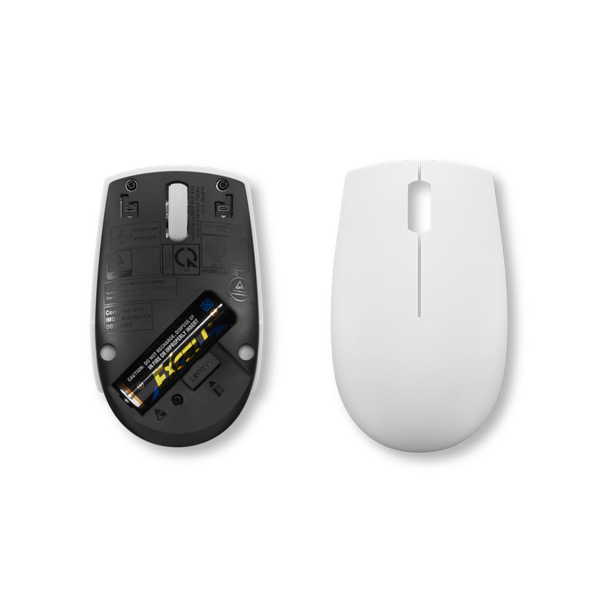 Lenovo 300 mus Kontor Ambidextrous RF trådløst Optisk 1000 dpi