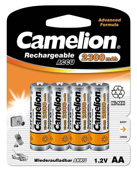 Camelion NH-AA2300BP4 Genopladeligt batteri AA Nikkel-Metalhydrid (NiMH)