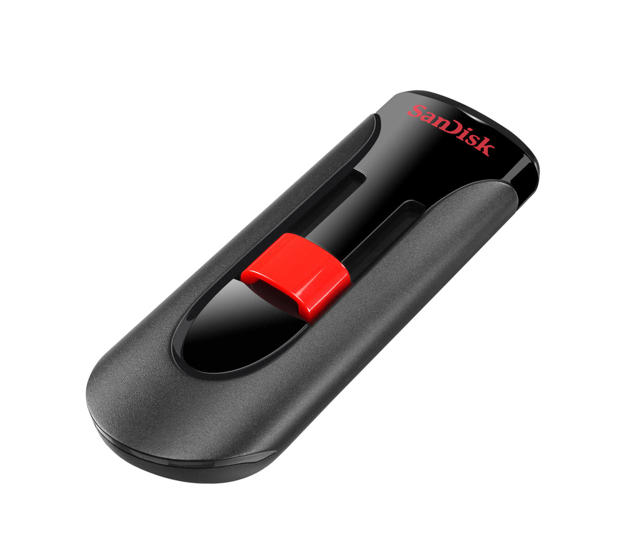 SanDisk Cruzer Glide USB-nøgle 256 GB USB Type-A 2.0 Sort, Rød