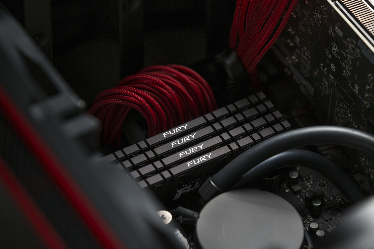 Kingston Technology FURY 16 GB 3600 MT/s DDR4 CL16 DIMM (sæt med 2) Renegade Sort