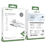 ACEFAST C2-04 USB-kabel 1,2 m USB A USB C Hvid