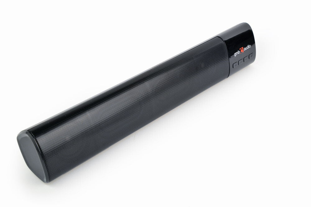Gembird SPK-BT-BAR400-01 Bærbare højttalere og festhøjttalere Bærbar stereohøjttaler Sort 10 W
