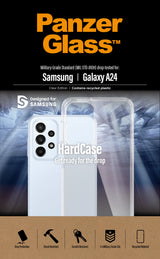 PanzerGlass ® HardCase Transparent Samsung Galaxy A24