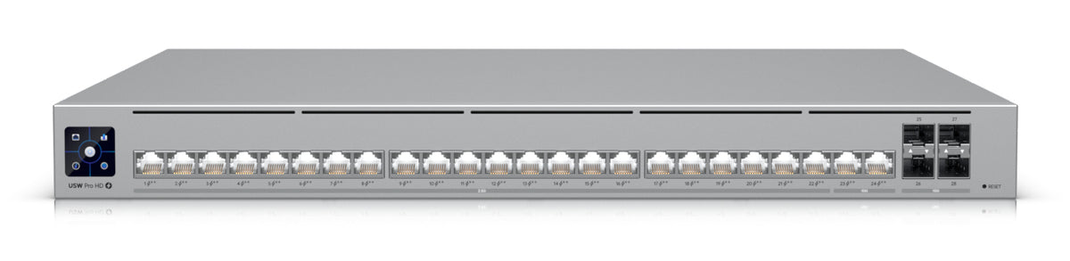 Ubiquiti UniFi Pro HD Switch 24-porte 10 Gigabit Ethernet / 2.5 Gigabit Ethernet PoE++