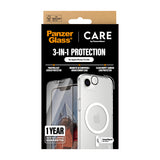 PanzerGlass ® | CARE by ® Flagship 3-in-1 Pakke iPhone 16e