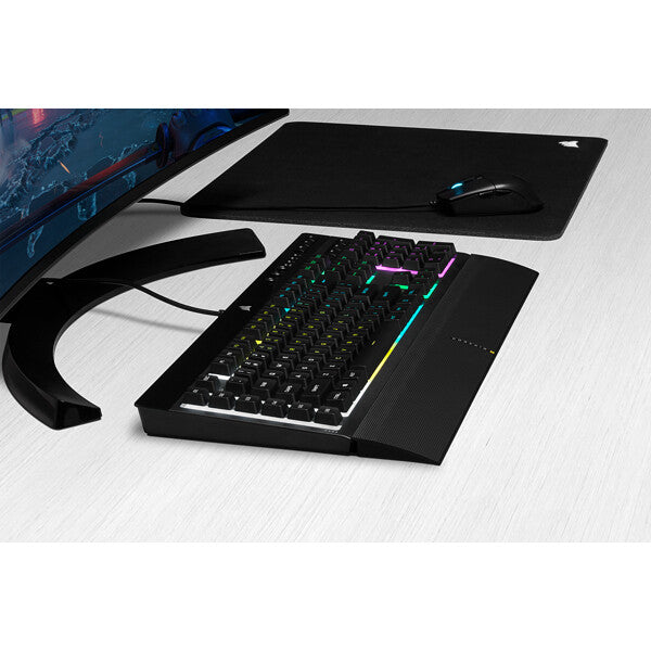 Corsair K55 RGB PRO tastatur Spil USB QWERTY US engelsk Sort