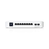 Ubiquiti UniFi USW-PRO-8-POE netværksswitch Administreret L2/L3 Gigabit Ethernet (10/100/1000) Strøm over Ethernet (PoE) 1U Hvid