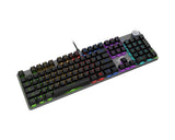 MSI FORGE GK320 RED tastatur Spil USB QWERTY US International Sort