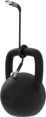 Goobay USB-A til USB-C 90° vinklet kabel 0.5 m Sølv