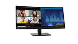 Lenovo ThinkVision P34w-20 LED display 86,7 cm (34.1") 3440 x 1440 pixel Wide Quad HD Sort