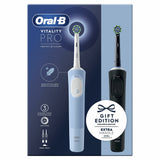 Oral-B Vitality Pro D103 Duo Elektrisk tandbørste Blå/Sort
