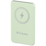 Verbatim Charge 'n' Go Lithium polymer (LiPo) 5000 mAh Trådløs opladning Grøn