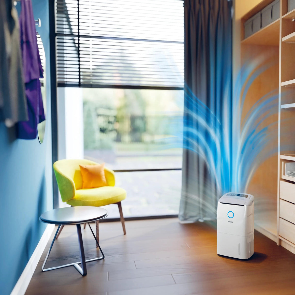 Philips 5000 series DE5305/11 dehumidifier 4 L 54 dB White