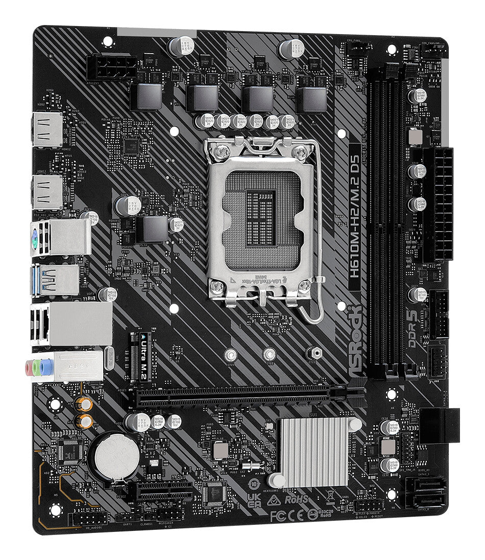 ASRock H610M-H2/M.2 D5 1700 mATX DDR5