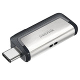 SanDisk Ultra Dual 64GB USB 3.1 / USB-C USB stick Grå