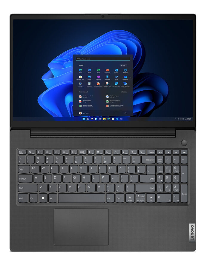 Lenovo V15 G4 AMN AMD Ryzen™ 3 7320U Laptop 39,6 cm (15.6") Fuld HD 8 GB LPDDR5-SDRAM 256 GB SSD Wi-Fi 5 (802.11ac) Sort Engelsk