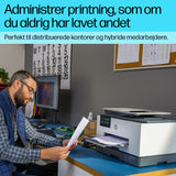 HP OfficeJet Pro 9130b Trådløst All-in-One Farve Printer, Tosidet print; Kopimaskine, scanner