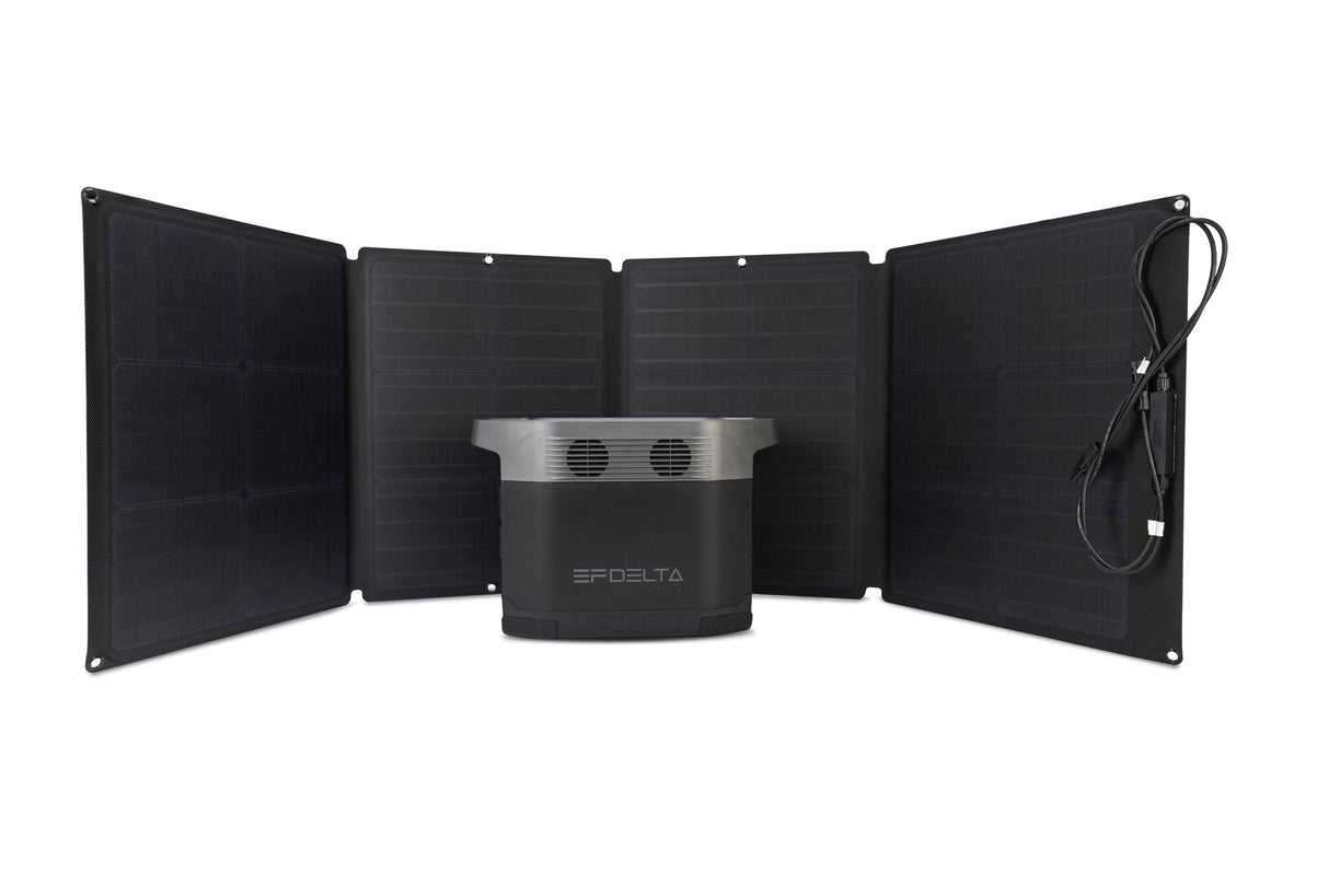 EcoFlow EFSOLAR110N solpanel 110 W Monokrystallinsk silicium