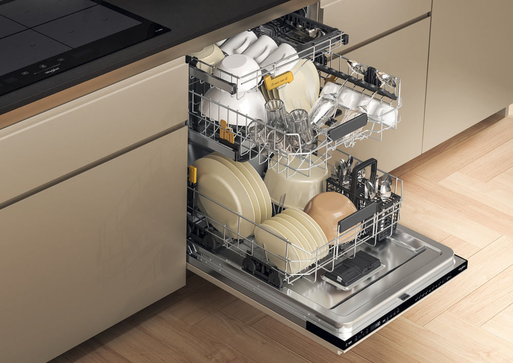 Whirlpool WH8IPB14AM6L0 Fuldt indbygget 14 kuverter