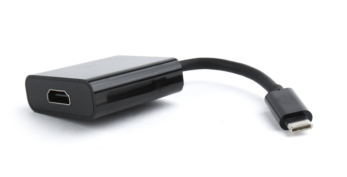 Gembird A-CM-HDMIF-01 USB grafisk adapter 3840 x 2160 pixel Sort