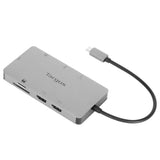 Targus DOCK423EU dockingstation Ledningsført USB 3.2 Gen 1 (3.1 Gen 1) Type-C Sølv