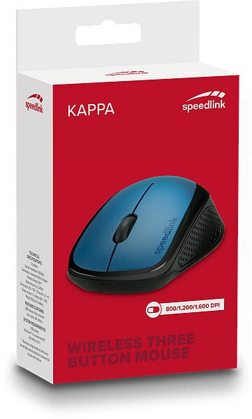 SPEEDLINK KAPPA mus Kontor Højre hånd RF trådløst Optisk 1600 dpi