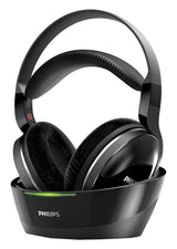 Philips SHD8850/79 hovedtelefoner/headset Kabel & trådløs Musik Opladningsstativ Sort