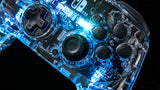 PDP Afterglow Sort, Transparent Gamepad Analog/digital Nintendo Switch, Nintendo Switch Lite, Nintendo Switch OLED