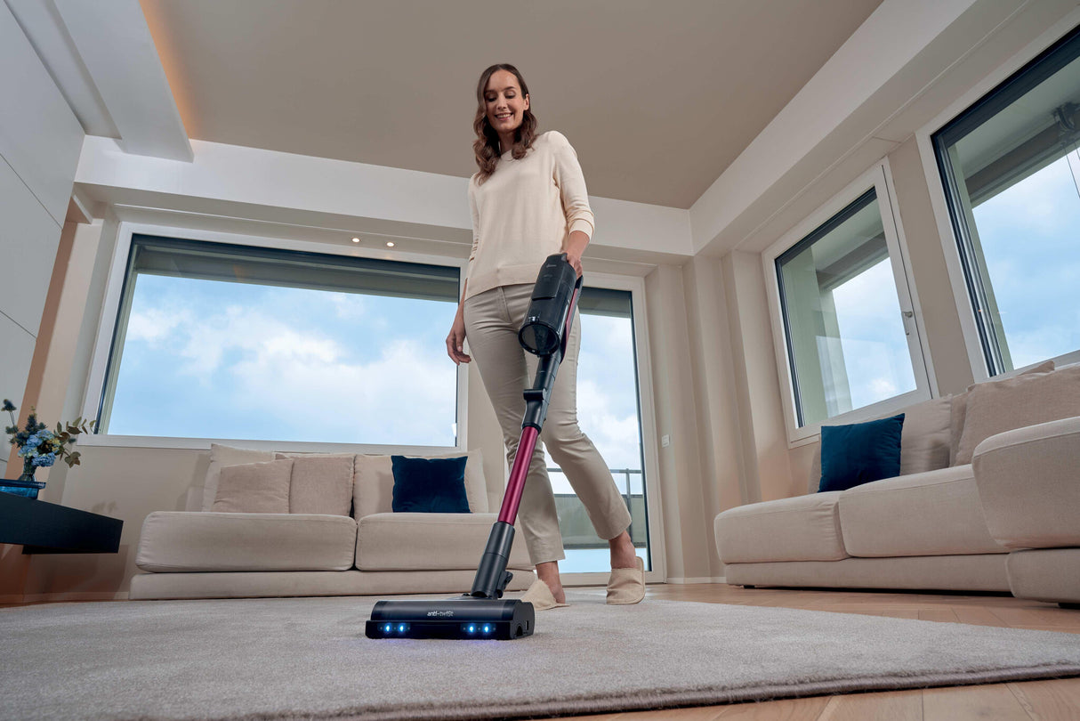 Hoover HF610HX 011 Stick vakuum Batteri Dry EPA Poseløs 0,7 L 650 W Magenta 4 At