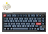 Keychron V1 Max tastatur Universel USB + RF Wireless + Bluetooth Sort, Grå