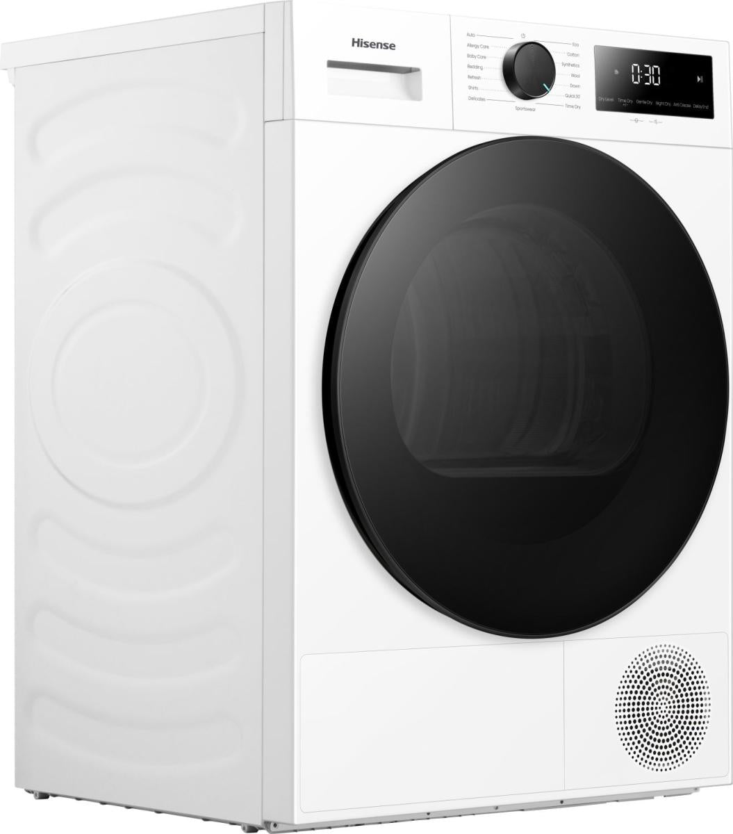 Hisense DH1I900BWCCA kondenstørretumbler med varmepumpe