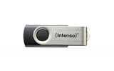 Intenso Basic Line USB-nøgle 64 GB USB Type-A 2.0 Sort, Sølv