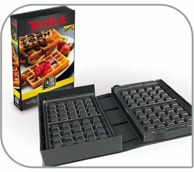 Tefal SW854D sandwichtoaster 700 W Sort, Rustfrit stål