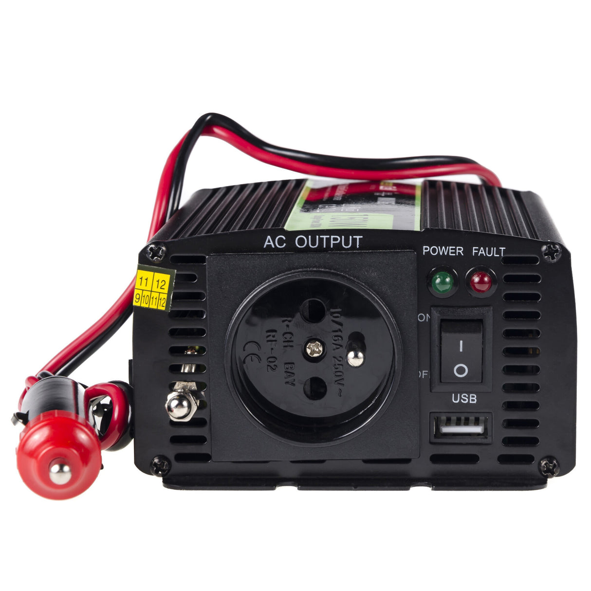 Green Cell INV06 strømadapter og vekselret Automatisk 150 W Sort