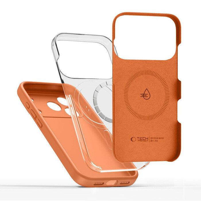 Tech-Protect 5906302333882 mobiltelefon etui 17,5 cm (6.9") Cover Orange