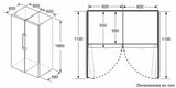 Siemens iQ300 GS36NVWEV fryser Stående fryser Fritstående 242 L Hvid