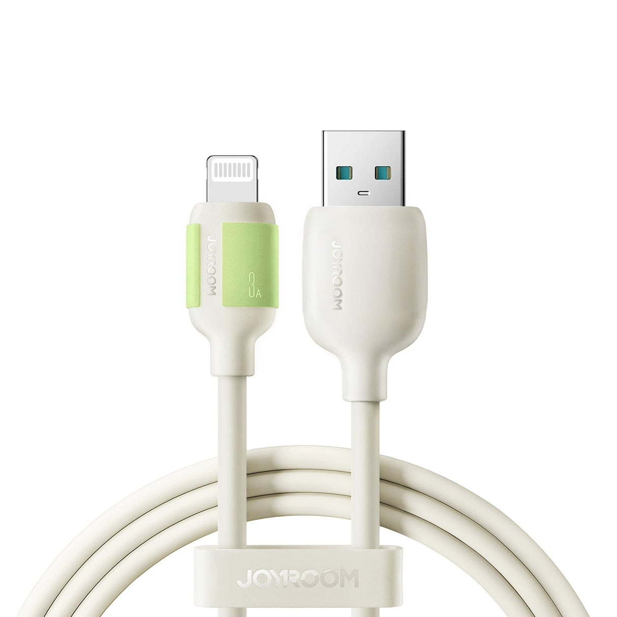 JOYROOM S-A53 1.2M A-L Lightning kabel 1,2 m Beige